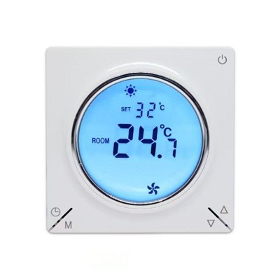 8806H Smart thermostat for electric floor heating – 16A load current, optional IR remote, 86×86×40mm | RT