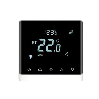 8826RH water floor heating thermostat with optional WiFi/IR, valve control and frost protection.