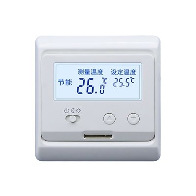 8869H Smart thermostat for electric floor heating – 16A load current, 86×86×43mm | RT