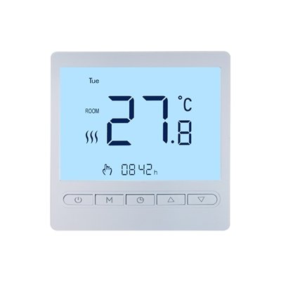 8902H Smart thermostat for electric floor heating – 16A load capacity, 86×86×40mm | RT