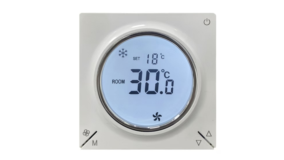 8806F Modbus thermostat for fan coil unit systems