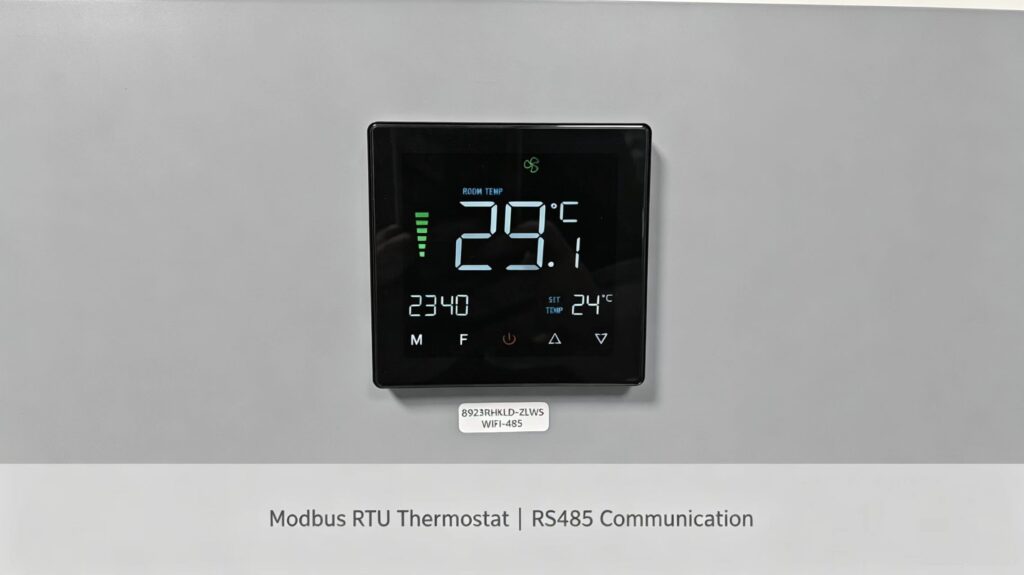 Modbus examples for HVAC thermostats – 8923RHKLD-ZLWS with RS485 communication
